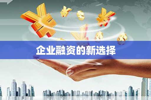 邱县企业融资的新选择