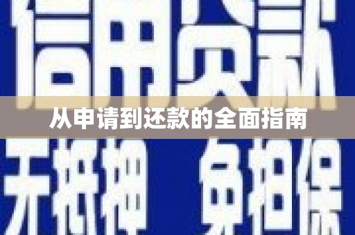 邱县从申请到还款的全面指南