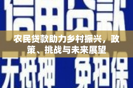 邱县农民贷款助力乡村振兴，政策、挑战与未来展望