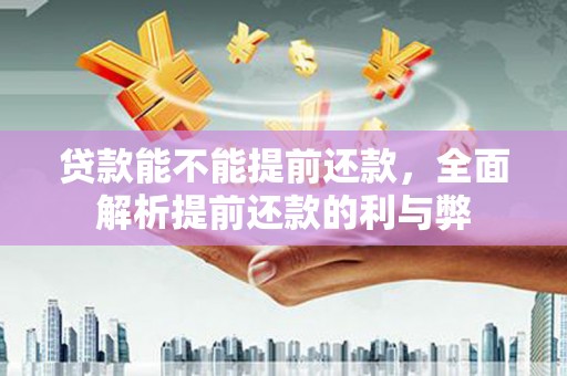 邱县贷款能不能提前还款，全面解析提前还款的利与弊