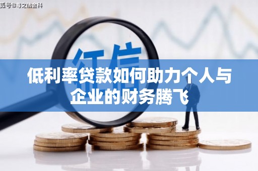 邱县低利率贷款如何助力个人与企业的财务腾飞