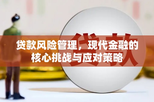 邱县贷款风险管理，现代金融的核心挑战与应对策略