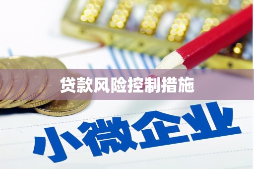 邱县贷款风险控制措施